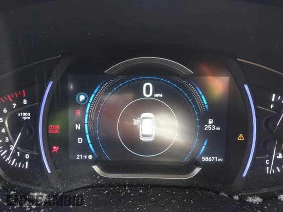 ✅ 2019 Hyundai Santa Fe Ultimate • VIN: 5NMS5CAD4KH003614 • Лот: 41591121. Опубликован ранее на IAAI с пробегом 58 671 миль. Бесплатный доступ к архиву аукционных продаж из США и подробный отчёт об истории автомобиля на DreamBid. Изображение 15.