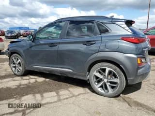 ✅ 2019 Hyundai Kona Ultimate • VIN: KM8K5CA55KU217167 • Лот: 60749374. Опубликован ранее на Copart с пробегом 71 359 миль. Бесплатный доступ к архиву аукционных продаж из США и подробный отчёт об истории автомобиля на DreamBid. Изображение 2.