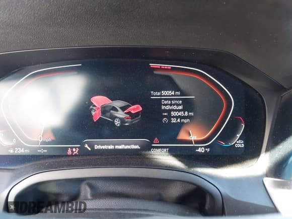 ✅ 2022 BMW 2 Series 230i • VIN: 3MW23CM03N8C63489 • Lot: 41830606. Listed on IAAI with 50,054 mi. Free auction sales archive from the USA and detailed vehicle history report at DreamBid. Image 7.