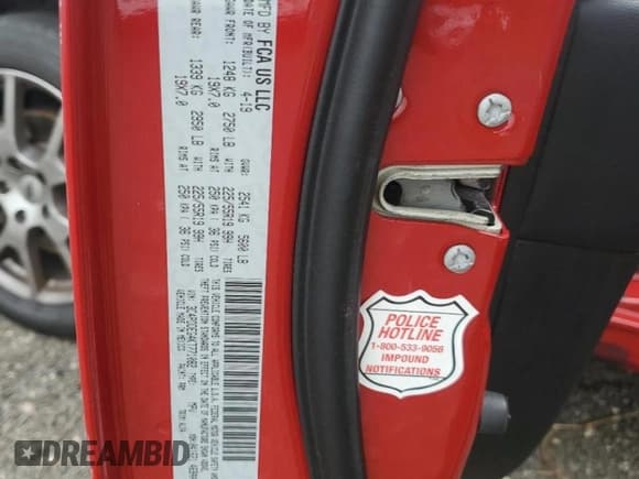 ✅ 2019 Dodge Journey GT • VIN: 3C4PDDEG4KT771082 • Лот: 68284835. Опубликован ранее на Copart с пробегом 117 301 миль. Бесплатный доступ к архиву аукционных продаж из США и подробный отчёт об истории автомобиля на DreamBid. Изображение 13.