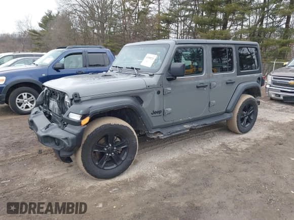 ✅ 2021 Jeep Wrangler Unlimited Sport Altitude • VIN: 1C4HJXDG1MW603784 • Lot: 41509231. Wystawiony na IAAI z przebiegiem 102 567 mil. Bezpłatny archiwum sprzedaży aukcyjnych z USA i szczegółowy raport historii pojazdu na DreamBid. Zdjęcie 22.