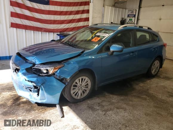✅ 2018 Subaru Impreza Premium • VIN: 4S3GTAD60J3708470 • Lot: 84656615. Listed on Copart with 108,244 mi. Free auction sales archive from the USA and detailed vehicle history report at DreamBid. Image 1.
