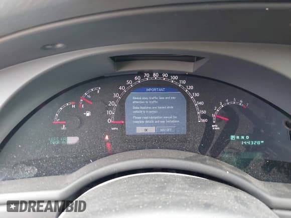 ✅ 2007 Chrysler Pacifica Touring • VIN: 2A8GM68X47R148796 • Lot: 43416623. Listed on IAAI with 144,328 mi. Free auction sales archive from the USA and detailed vehicle history report at DreamBid. Image 7.