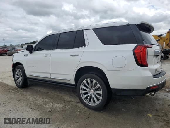 ✅ 2021 GMC Yukon Denali • VIN: 1GKS2DKL3MR227674 • Lot: 86777255. Listed on Copart with 74,950 mi. Free auction sales archive from the USA and detailed vehicle history report at DreamBid. Image 2.