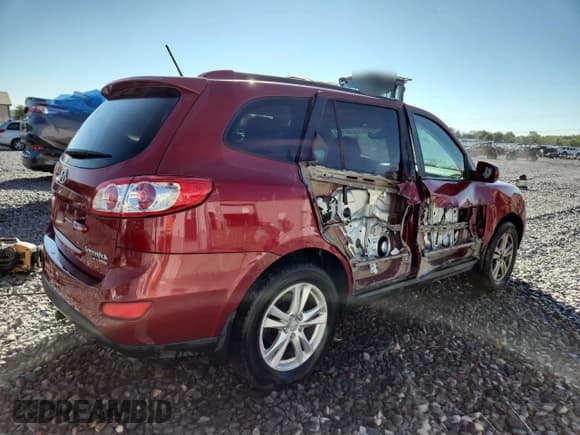 ✅ 2011 Hyundai Santa Fe Limited • VIN: 5XYZKDAG6BG024174 • Lot: 83810825. Listed on Copart with 84,166 mi. Free auction sales archive from the USA and detailed vehicle history report at DreamBid. Image 3.