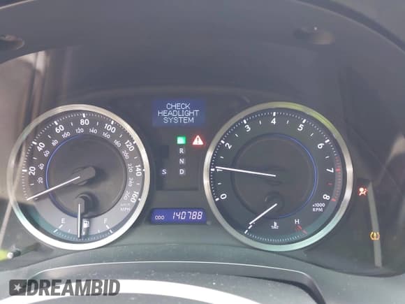 ✅ 2012 Lexus IS 250 • VIN: JTHCF5C24C5058219 • Lot: 43208714. Listed on IAAI with 140,788 mi. Free auction sales archive from the USA and detailed vehicle history report at DreamBid. Image 7.