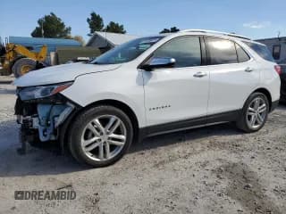 ✅ 2018 Chevrolet Equinox Premier • VIN: 2GNAXMEV8J6294887 • Лот: 91876975. Опубликован ранее на Copart с пробегом 91 934 миль. Бесплатный доступ к архиву аукционных продаж из США и подробный отчёт об истории автомобиля на DreamBid. Изображение 1.