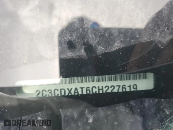 ✅ 2012 Dodge Charger Police • VIN: 2C3CDXAT6CH227619 • Lot: 55413095. Listed on Copart with 155,337 mi. Free auction sales archive from the USA and detailed vehicle history report at DreamBid. Image 13.