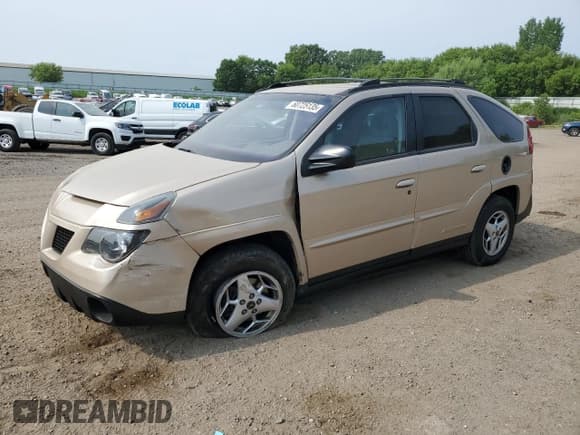 ✅ 2003 Pontiac Aztek • VIN: 3G7DB03EX3S543998 • Lot: 60725135. Wystawiony na Copart z przebiegiem 149 716 mil. Bezpłatny archiwum sprzedaży aukcyjnych z USA i szczegółowy raport historii pojazdu na DreamBid. Zdjęcie 1.