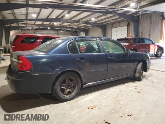 2007 Chevrolet Malibu 1LT with VIN 1G1ZT58F37F270537, listed as a Copart auction lot 47171365 with Not provided miles and Salvage title. Bid and sale history available at DreamBid. Image 3.