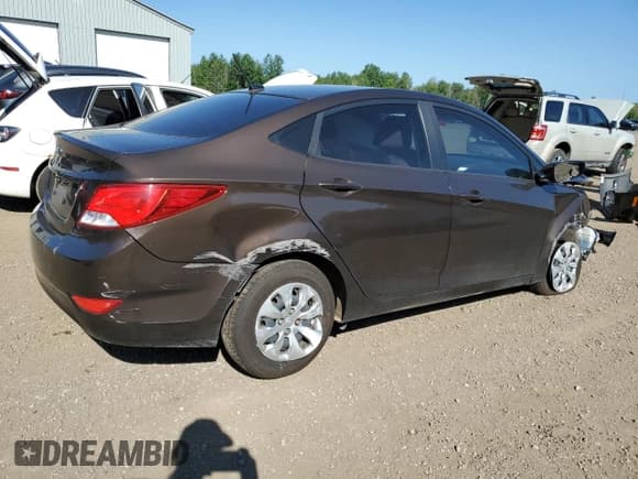 ✅ 2016 Hyundai Accent GL • VIN: KMHCT4AE7GU089800 • Лот: 64388174. Опубликован ранее на Copart с пробегом Не указан. Бесплатный доступ к архиву аукционных продаж из США и подробный отчёт об истории автомобиля на DreamBid. Изображение 3.