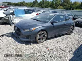 2020 Hyundai Veloster Turbo Ultimate with VIN KMHTH6AB9LU031538, listed as a Copart auction lot 69225654 with 110,164 mi miles and Salvage title. Bid and sale history available at DreamBid. Image 1.