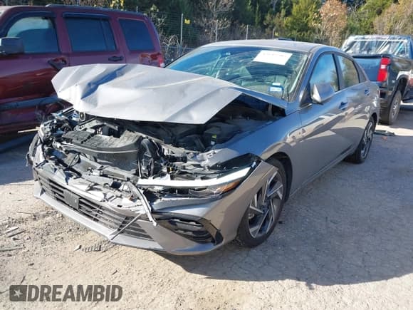 ✅ 2024 Hyundai Elantra Limited • VIN: KMHLP4DG0RU819146 • Лот: 43645205. Опубликован ранее на IAAI с пробегом 34 837 миль. Бесплатный доступ к архиву аукционных продаж из США и подробный отчёт об истории автомобиля на DreamBid. Изображение 2.