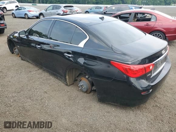 ✅ 2017 Infiniti Q50 Premium • VIN: JN1EV7AR2HM835456 • Lot: 60625365. Listed on Copart with 132,751 mi. Free auction sales archive from the USA and detailed vehicle history report at DreamBid. Image 2.