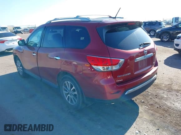 ✅ 2014 Nissan Pathfinder SL • VIN: 5N1AR2MN4EC637843 • Lot: 42706403. Listed on IAAI with 155,207 mi. Free auction sales archive from the USA and detailed vehicle history report at DreamBid. Image 3.