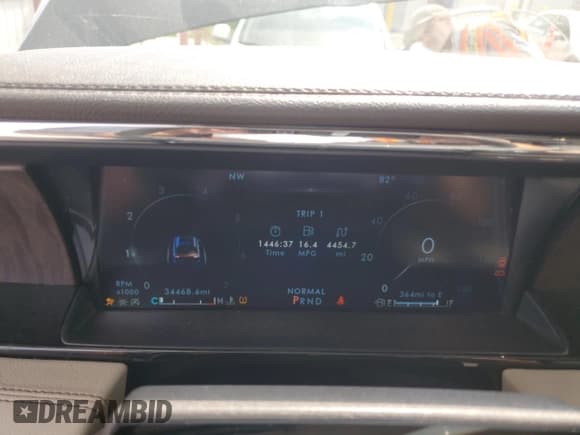 ✅ 2023 Lincoln Navigator Reserve • VIN: 5LMJJ3LG5PEL05513 • Лот: 67618505. Опубликован ранее на Copart с пробегом 34 468 миль. Бесплатный доступ к архиву аукционных продаж из США и подробный отчёт об истории автомобиля на DreamBid. Изображение 9.