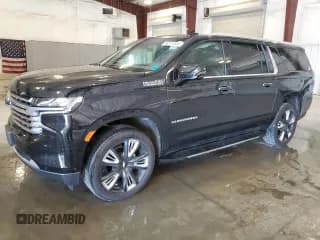 ✅ 2024 Chevrolet Suburban High Country • VIN: 1GNSKGKL1RR260099 • Лот: 80711535. Опубликован ранее на Copart с пробегом 14 601 миль. Бесплатный доступ к архиву аукционных продаж из США и подробный отчёт об истории автомобиля на DreamBid. Изображение 1.