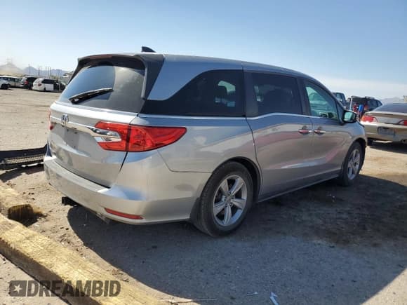 ✅ 2019 Honda Odyssey EX • VIN: 5FNRL6H56KB053887 • Lot: 55537275. Listed on Copart with 130,913 mi. Free auction sales archive from the USA and detailed vehicle history report at DreamBid. Image 3.
