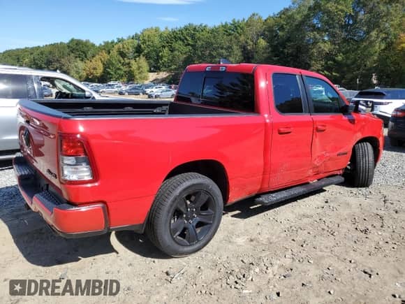 2022 Ram 1500 Big Horn z VIN 1C6SRFBTXNN164575, wystawiony jako Copart lot #85131965 z przebiegiem 30 961 mil mil oraz Szkoda całkowita • Salvage title. Historia ofert i sprzedaży dostępna na DreamBid. Obrazek 3.