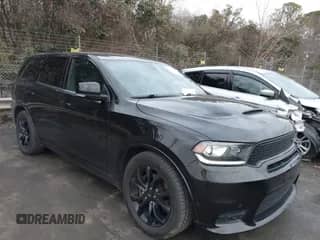 2019 Dodge Durango R/T with VIN 1C4SDJCT7KC652771, listed as a IAAI auction lot 41461099 with 123,192 mi miles and . Bid and sale history available at DreamBid. Image 1.