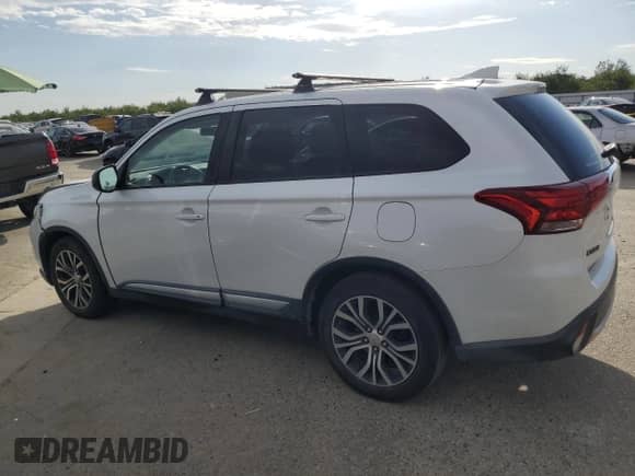 2017 Mitsubishi Outlander ES with VIN JA4AD2A31HZ002029, listed as a Copart auction lot 84197975 with 154,069 mi miles and Salvage title. Bid and sale history available at DreamBid. Image 2.