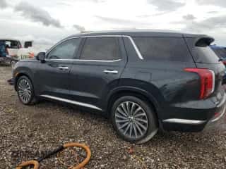 2024 Hyundai Palisade Calligraphy с VIN KM8R74GEXRU671172, выставлен на аукционе Copart как лот 63455104 с пробегом 27 049 миль миль и Списание • Salvage title. История ставок и продаж доступна на DreamBid. Изображение 2.