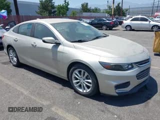 ✅ 2016 Chevrolet Malibu Hybrid • VIN: 1G1ZJ5SU9GF330740 • Lot: 42599133. Listed on IAAI with 116,688 mi. Free auction sales archive from the USA and detailed vehicle history report at DreamBid. Image 1.