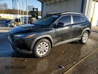 ✅ 2022 Toyota Corolla Cross LE • VIN: 7MUCAAAG5NV012215 • Lot: 90851565. Listed on Copart with 75,052 mi. Free auction sales archive from the USA and detailed vehicle history report at DreamBid. Image 1.