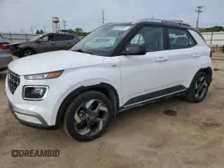 2022 Hyundai Venue SEL z VIN KMHRC8A38NU207527, wystawiony jako Copart lot #68920384 z przebiegiem 28 299 mil mil oraz Szkoda całkowita • Salvage title. Historia ofert i sprzedaży dostępna na DreamBid. Obrazek 1.