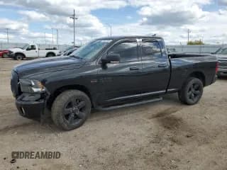 ✅ 2018 Ram 1500 Big Horn • VIN: 1C6RR7GT4JS309151 • Лот: 71627755. Опубликован ранее на Copart с пробегом 88 828 миль. Бесплатный доступ к архиву аукционных продаж из США и подробный отчёт об истории автомобиля на DreamBid. Изображение 1.