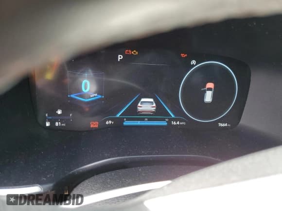 ✅ 2022 Hyundai Santa Fe SEL • VIN: 5NMS3DAJ5NH479280 • Lot: 70585413. Wystawiony na Copart z przebiegiem 7 664 mil. Bezpłatny archiwum sprzedaży aukcyjnych z USA i szczegółowy raport historii pojazdu na DreamBid. Zdjęcie 9.