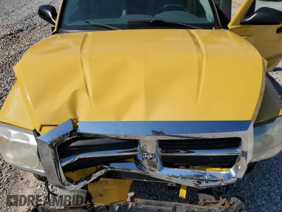 2006 Dodge Dakota SLT with VIN 1D7HE42N76S566289, listed as a Copart auction lot 53331365 with 33,681 mi miles and Salvage title. Bid and sale history available at DreamBid. Image 13.