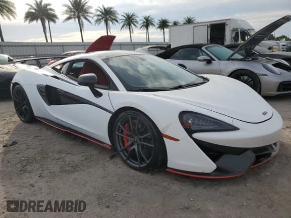 ✅ 2017 McLaren 570S • VIN: SBM13DAA8HW001701 • Lot: 74225204. Listed on Copart with Not provided. Free auction sales archive from the USA and detailed vehicle history report at DreamBid. Image 4.