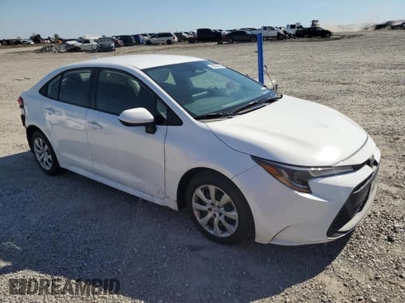 ✅ 2024 Toyota Corolla LE • VIN: 5YFB4MDE6RP109575 • Lot: 85003405. Listed on Copart with 44,761 mi. Free auction sales archive from the USA and detailed vehicle history report at DreamBid. Image 4.