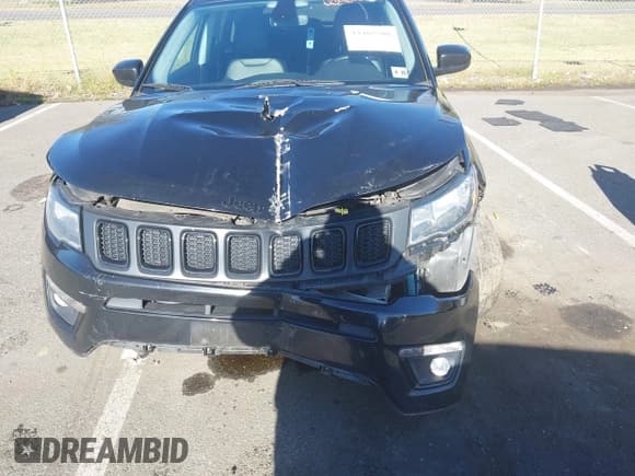 ✅ 2021 Jeep Compass Latitude • VIN: 3C4NJDBB8MT517757 • Lot: 43473805. Listed on IAAI with 129,989 mi. Free auction sales archive from the USA and detailed vehicle history report at DreamBid. Image 12.