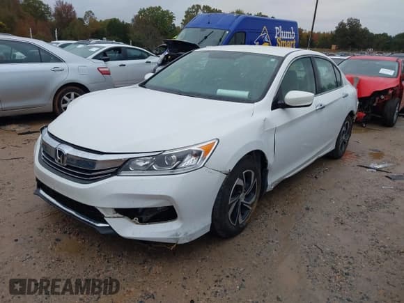 ✅ 2017 Honda Accord LX • VIN: 1HGCR2F34HA294977 • Лот: 43575082. Опубликован ранее на IAAI с пробегом 93 456 миль. Бесплатный доступ к архиву аукционных продаж из США и подробный отчёт об истории автомобиля на DreamBid. Изображение 2.