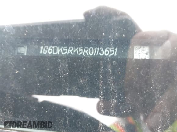 ✅ 2024 Cadillac CT4 Luxury • VIN: 1G6DK5RK5R0113651 • Lot: 43048072. Listed on IAAI with 10,323 mi. Free auction sales archive from the USA and detailed vehicle history report at DreamBid. Image 17.