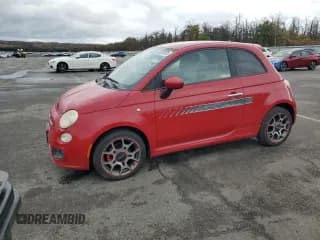 ✅ 2012 FIAT 500 Sport • VIN: 3C3CFFBR6CT126367 • Lot: 86222025. Wystawiony na Copart z przebiegiem 88 695 mil. Bezpłatny archiwum sprzedaży aukcyjnych z USA i szczegółowy raport historii pojazdu na DreamBid. Zdjęcie 1.