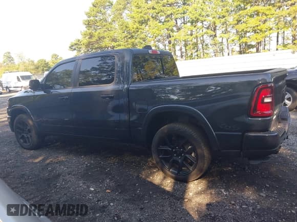 ✅ 2025 Ram 1500 Laramie • VIN: 1C6SRFJP1SN737900 • Lot: 43204696. Listed on IAAI with 338 mi. Free auction sales archive from the USA and detailed vehicle history report at DreamBid. Image 14.