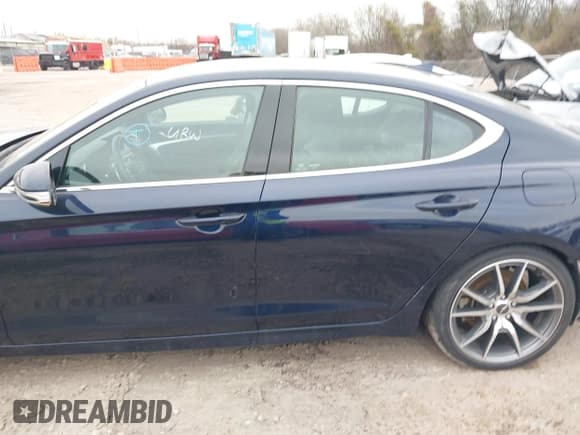 ✅ 2023 Genesis G70 2.0T • VIN: KMTG34TA3PU129307 • Lot: 41636981. Listed on IAAI with 37,593 mi. Free auction sales archive from the USA and detailed vehicle history report at DreamBid. Image 15.
