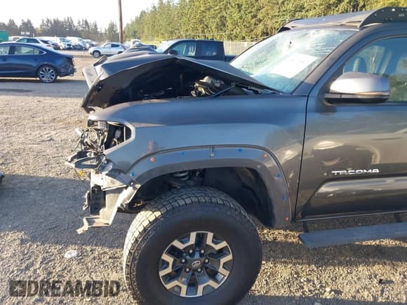 ✅ 2017 Toyota Tacoma SR5 • VIN: 3TMCZ5AN7HM089004 • Lot: 43401587. Listed on IAAI with 103,356 mi. Free auction sales archive from the USA and detailed vehicle history report at DreamBid. Image 19.