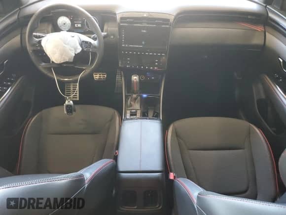 2023 Hyundai Tucson N Line with VIN KM8JFCAEXPU264470, listed as a Copart auction lot 70257805 with 44,210 mi miles and Salvage title. Bid and sale history available at DreamBid. Image 8.