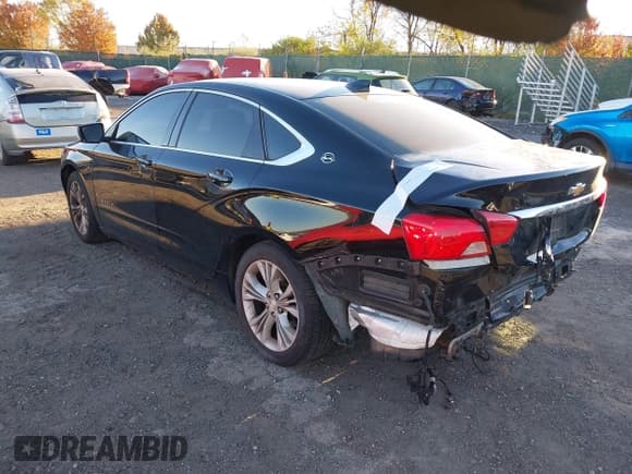 ✅ 2015 Chevrolet Impala LT • VIN: 2G1125S30F9127650 • Lot: 43607481. Listed on IAAI with 129,038 mi. Free auction sales archive from the USA and detailed vehicle history report at DreamBid. Image 3.