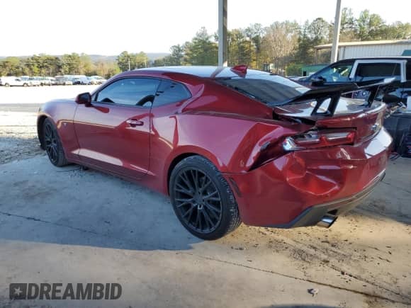 2017 Chevrolet Camaro 2LT with VIN 1G1FD1RX7H0132424, listed as a Copart auction lot 80149714 with 78,737 mi miles and Salvage title. Bid and sale history available at DreamBid. Image 2.