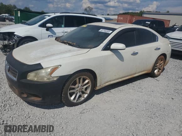 ✅ 2013 Nissan Maxima S • VIN: 1N4AA5APXDC827430 • Lot: 83758305. Listed on Copart with 136,757 mi. Free auction sales archive from the USA and detailed vehicle history report at DreamBid. Image 1.