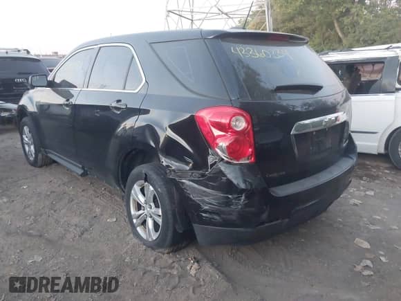 2015 Chevrolet Equinox LS с VIN 2GNALAEK1F6113801, выставлен на аукционе IAAI как лот 43360334 с пробегом 101 935 миль миль и . История ставок и продаж доступна на DreamBid. Изображение 3.