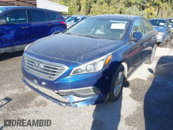 ✅ 2016 Hyundai Sonata SE • VIN: 5NPE24AF8GH316284 • Лот: 43678053. Опубликован ранее на IAAI с пробегом Не указан. Бесплатный доступ к архиву аукционных продаж из США и подробный отчёт об истории автомобиля на DreamBid. Изображение 2.