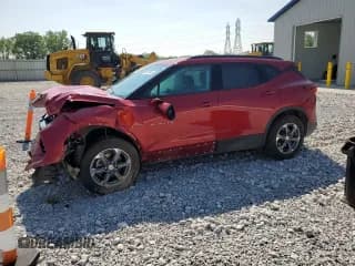 ✅ 2023 Chevrolet Blazer LT • VIN: 3GNKBJRS2PS133768 • Lot: 64442445. Listed on Copart with Not provided. Free auction sales archive from the USA and detailed vehicle history report at DreamBid. Image 1.