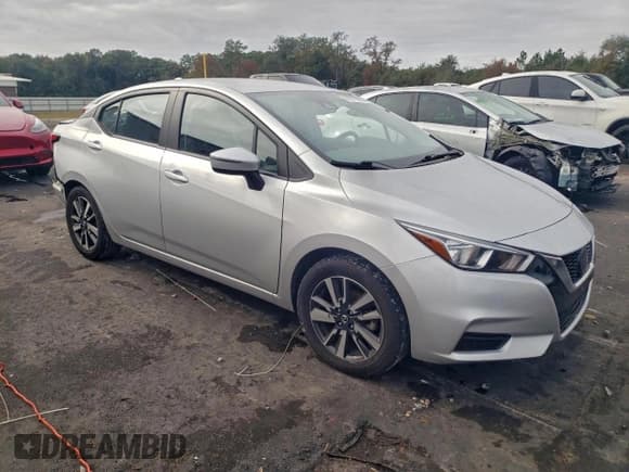 ✅ 2021 Nissan Versa SV • VIN: 3N1CN8EV6ML846744 • Lot: 94977625. Listed on Copart with 76,701 mi. Free auction sales archive from the USA and detailed vehicle history report at DreamBid. Image 4.