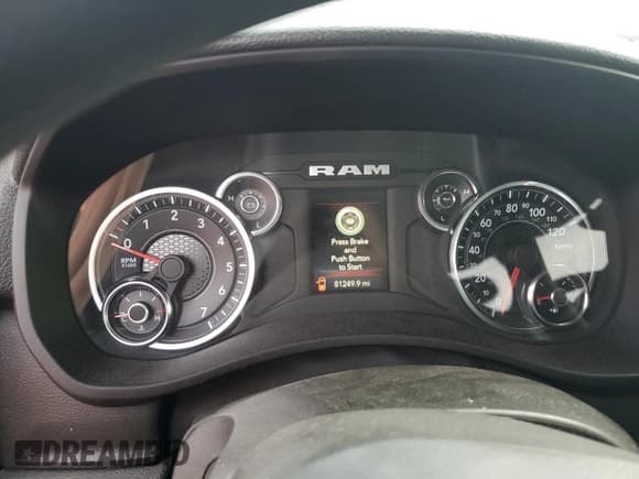 ✅ 2024 Ram 2500 Tradesman • VIN: 3C6UR5CJ6RG124539 • Lot: 70537475. Listed on Copart with 81,249 mi. Free auction sales archive from the USA and detailed vehicle history report at DreamBid. Image 9.